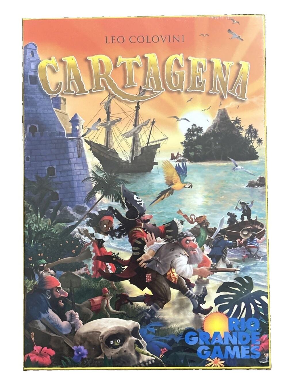 Cartagena Board Game 2nd Edition Leo Colovini Rio Grande Games New & Sealed!